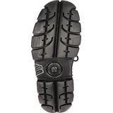 New Rock - WALL373-S6 - Halfhoge Lederen Platformlaarzen - Zwart - Huidleer
