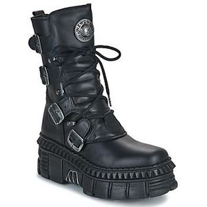 New Rock M-WALL373-S6 Bikerboots Urbaner Chic und Langlebigkeit im Rock- und Punk-Stil