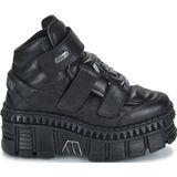 New Rock metalen leren enkellaarzen-WALL285-S3