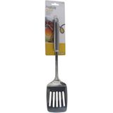 Gerim keukengerei Bakspatel/bakspaan - zilver - rvs - 34 cm