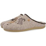 HOT POTATOES - Preding - Pantoffels - Beige - Gerecycled PET-vilt - Zacht Polyester