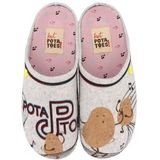 Pantoffel Hot Potatoes Kids Lingenar Grey