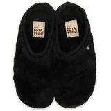 Hot Potatoes - Kemerovo - Pantoffel - Black - Polyester - Anatomisch Voetbed