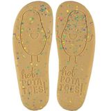 Hot Potatoes - Alingsas - Pantoffels - Zwart - Gerecycled Materiaal