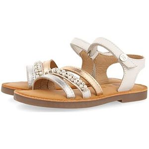 GIOSEPPO Glina, platte sandalen voor meisjes, Wit, 26 EU