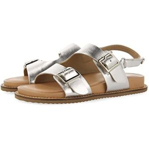 GIOSEPPO MAIRI, platte sandalen, zilver, 32 EU, zilver.