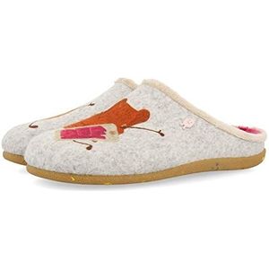 HOT POTATOES GRUNDHOF, damespantoffels, grijs, maat 40