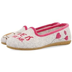 HOT POTATOES MUSTVEE, damespantoffels, grijs, maat 36