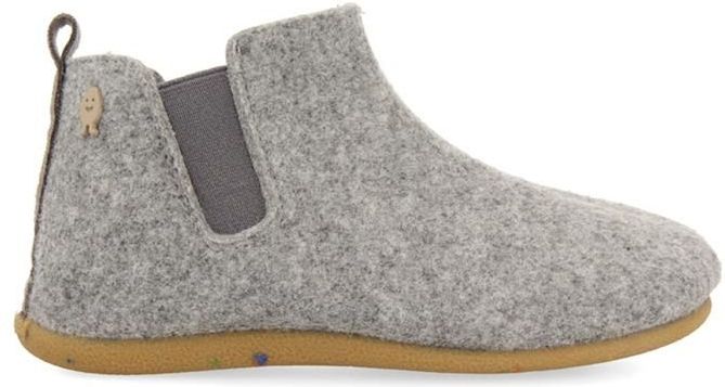 Hot Potatoes - 67836B - Pantoffel - Grey - Polyester - Koud Wasbaar