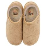 Hot Potatoes - 67844B - Pantoffel - Beige - Textiel - Zachte Binnenzool