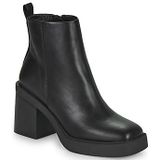 Gioseppo - Altrier - Enkellaars - Leerkleur - Dik Platform - Brede Hak