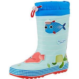 GIOSEPPO Grenivik Babylaarzen met marineblauwe achtergrond, Blauw, 24 EU