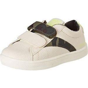 Klem Baby Sneakers Wit met verstelbare sluiting, Wit, 20 EU