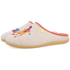 HOT POTATOES Tengah herenpantoffels, grijs, maat 41, Metálico, 41 EU