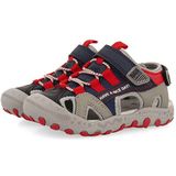 Gioseppo - Parly - Sandalen - Grijs - Neopreen Bovenwerk - Verstelbare Sluitingen