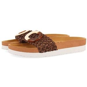 Gioseppo Candiva dames flipflops, bruin, maat 36, Bruin, 36 EU