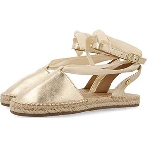 GIOSEPPO Sandalen voor meisjes, goudkleurig, espadrille, goudkleurig, 39 EU