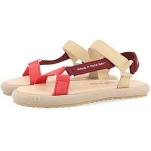 GIOSEPPO Meerkleurige damessandalen met riem en verstelbare sluiting, Meerkleurig, 36 EU