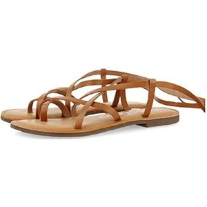 Gioseppo, Flat Sandalen Bruin, Dames, Maat:36 EU