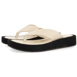 Gioseppo DOMATS, damessandalen, off-white, maat 40, Ivoor, 40 EU