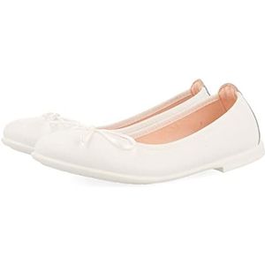 GIOSEPPO Ballerina's van wit leer voor meisjes Aracas, Wit, 35 EU
