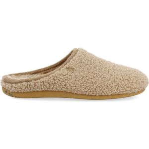 Hot Potatoes - 92093 - Pantoffel - Taupe - Textiel - Duurzaam