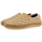 Hot Potatoes - 92107 - Pantoffel - Beige - Textiel - Natuurlijk Rubber