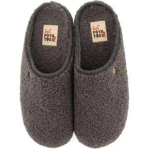 Hot Potatoes - Nordfyn - Pantoffel - Grijs - Textiel
