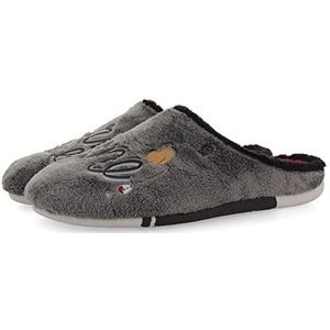 HOT POTATOES Hardegg, pantoffels voor heren, Grijs, 40 EU