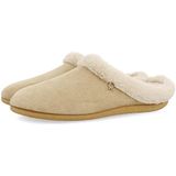 HOT POTATOES TRUMAU Damespantoffels, beige, 39 EU, Beige, 39 EU