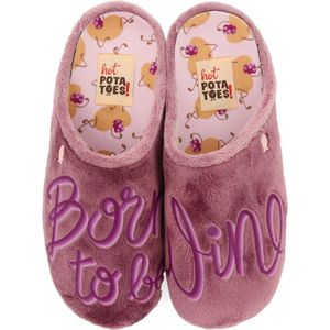 HOT POTATOES hosmer, pantoffels voor dames, Mauve, 41 EU