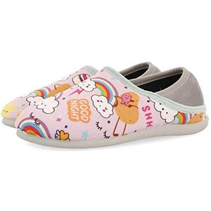 Hot Potatoes - Ancrum - Pantoffels - Pink - Polyester - Comfortabel en Koud Wasbaar