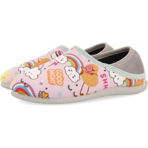 Hot Potatoes - Ancrum - Pantoffels - Pink - Polyester - Comfortabel en Koud Wasbaar