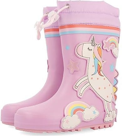 Gioseppo - Kids - Regenlaarzen - Mauve - Waterdicht - Antislipzolen