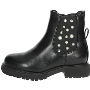 GIOSEPPO Zwarte Chelsea-laarzen met versieringen voor meisjes en jongens Dirleton, Zwart, 39 EU