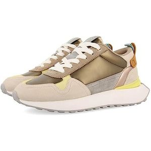 Gioseppo - Selkirk - Sneakers - Goud - Retro-stijl - Ademend