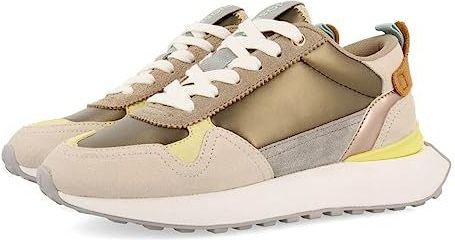 Gioseppo - Selkirk - Sneakers - Goud - Retro-stijl - Ademend
