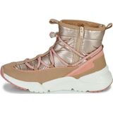 Gioseppo Lekang Enkellaarsjes - Goud - Bont - Ademend - Gerecycled