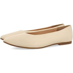 GIOSEPPO Slagelse ballerina's voor dames, ivoor, 36 EU