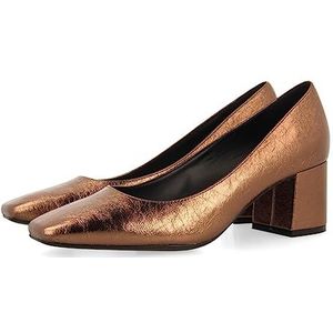 GIOSEPPO Buckie Lounge-schoenen voor dames, bronskleurig, azul claro, 38 EU