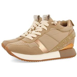 Gioseppo - Allanton - Sneakers - Beige - Gewatteerd Materiaal