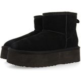 Gioseppo - Bancroft - Enkellaarsjes - Zwart - Leer