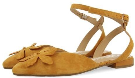 Gioseppo - Howey - Ballerina's - Oranje - Leer