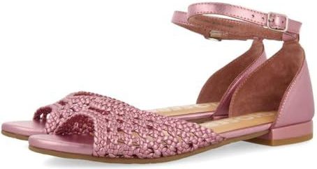 Gioseppo - Maupin - Ballerina's - Roze - Gevlochten Leren