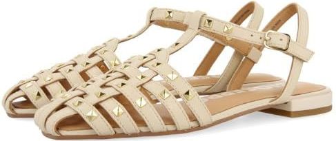 GIOSEPPO Canby - Slippers - Ivoor - Leer - Verstelbare Sluiting