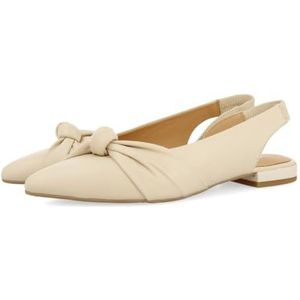 GIOSEPPO Balletschoenen - Ivoor Wit - Leren Voering - Verstelbare Enkelsluiting