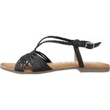 GIOSEPPO AIDONE Sandalen - Zwart - Leer - Flexibele Bodem