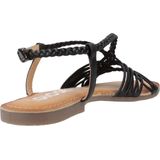 GIOSEPPO AIDONE Sandalen - Zwart - Leer - Flexibele Bodem