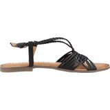 GIOSEPPO AIDONE Sandalen - Zwart - Leer - Flexibele Bodem