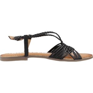 GIOSEPPO AIDONE Sandalen - Zwart - Leer - Flexibele Bodem